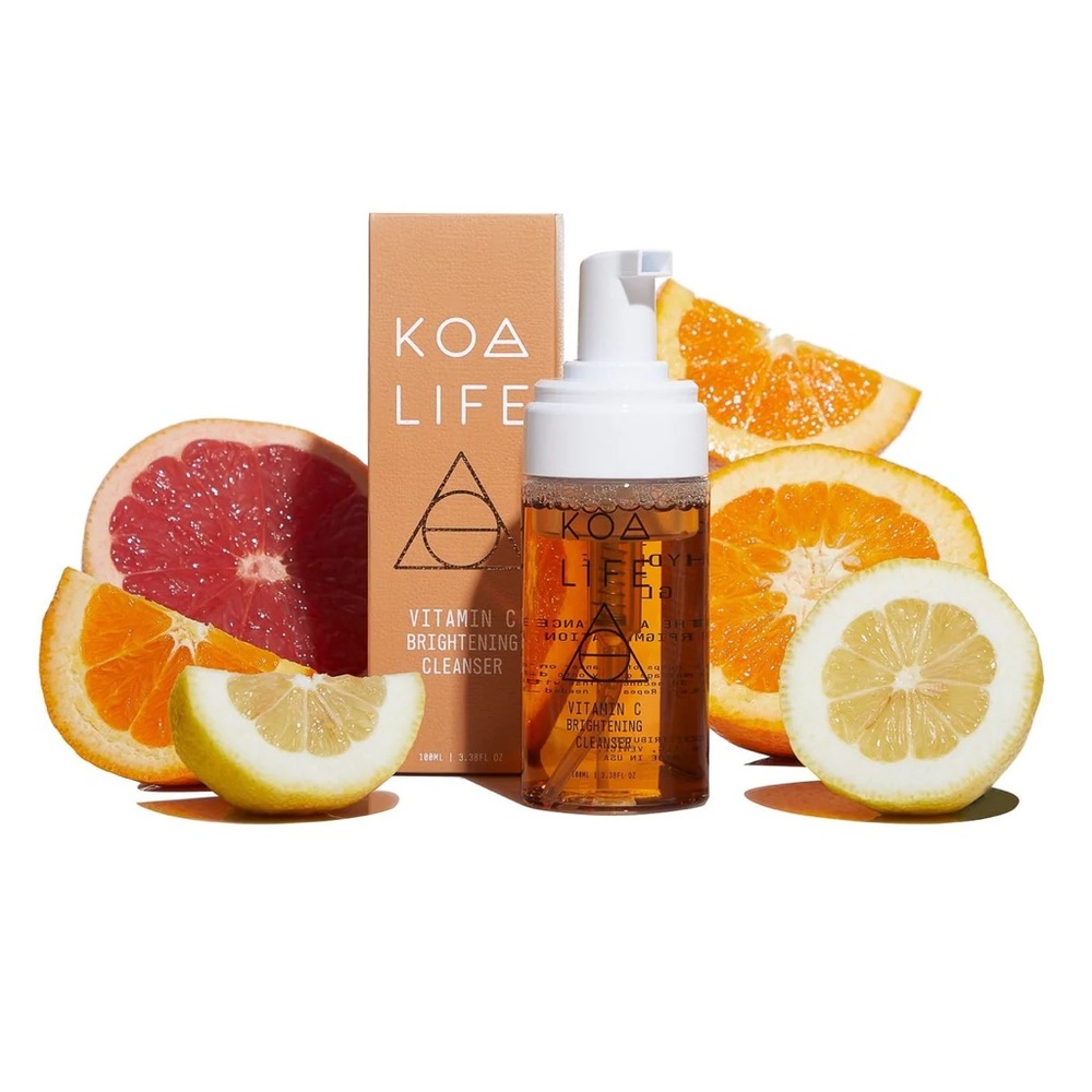 KOA Life Vitamin C Brightening Cleanser 100mL - Orange